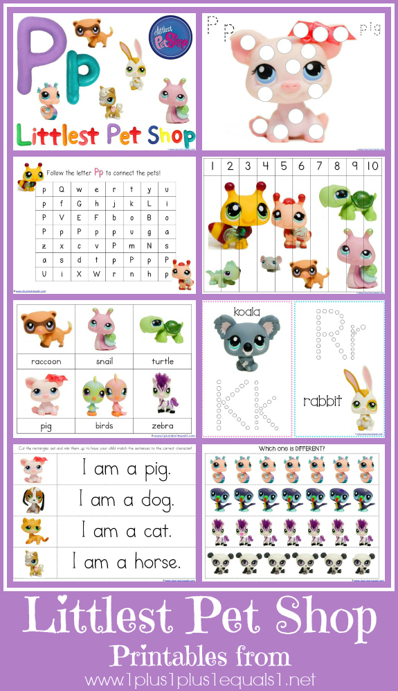 Littlest Pet Shop Printables