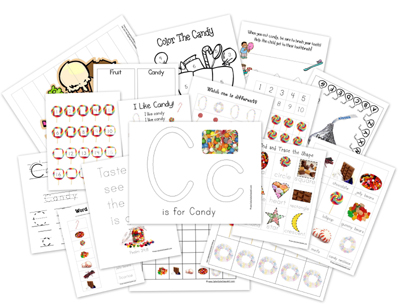 Candy Preschool Pack